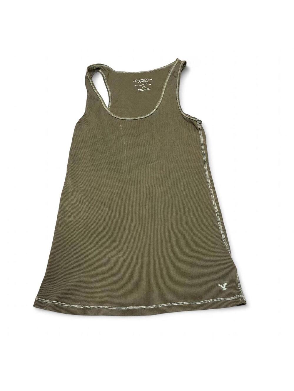 Y2k American Eagle green tank top